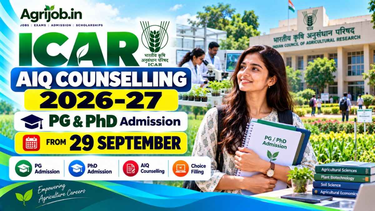 ICAR AIQ Counselling 2026-27