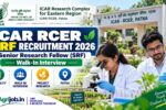 ICAR RCER SRF Recruitment 2026