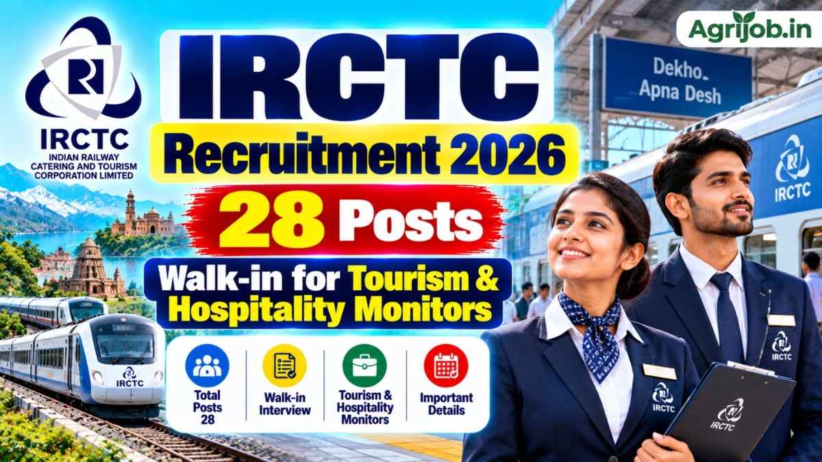 IRCTC Recruitment 2026
