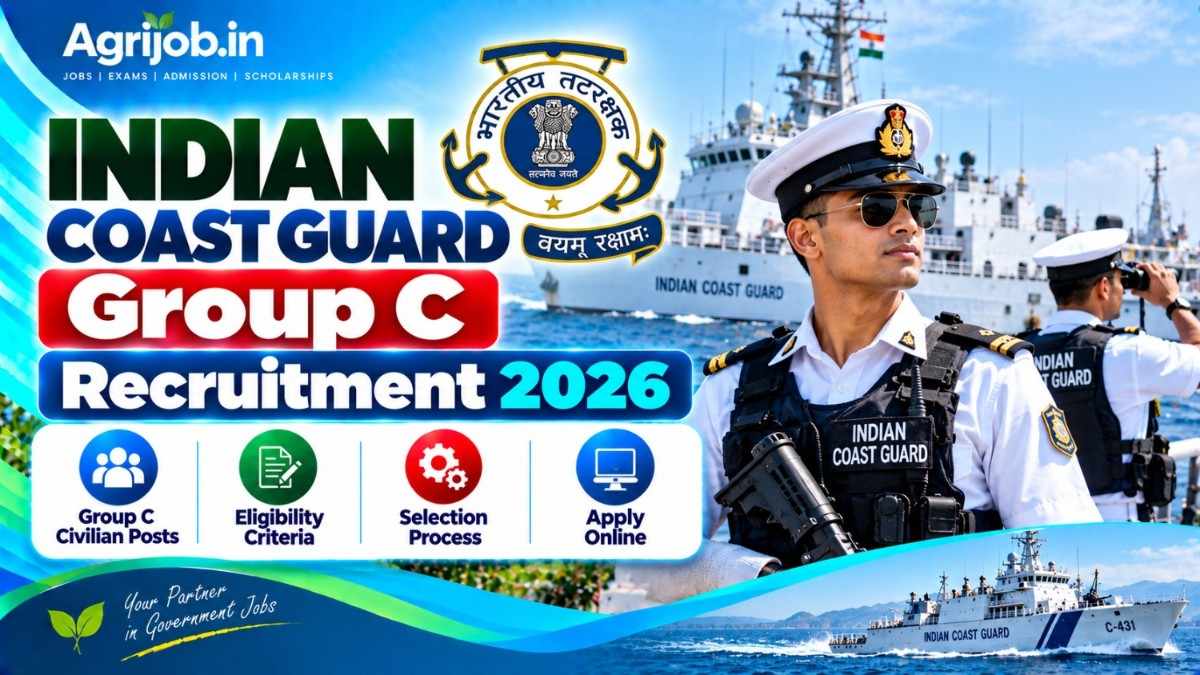 Indian Coast Guard Group C Recruitment 2026