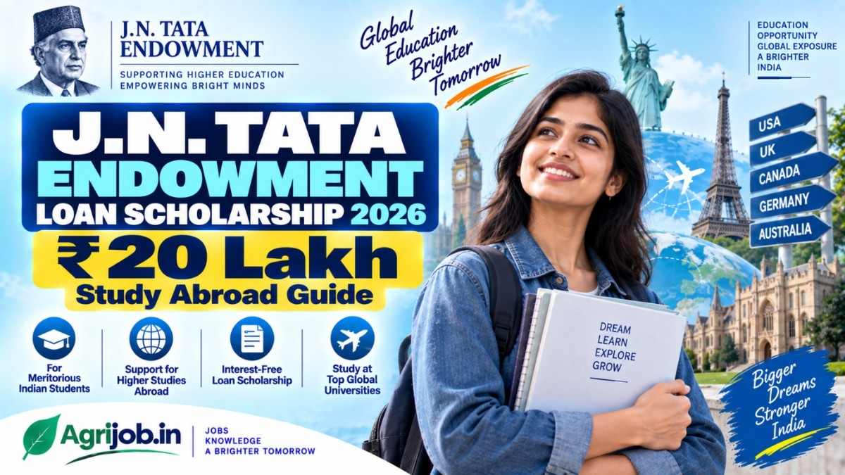 J.N. Tata Endowment Loan Scholarship 2026