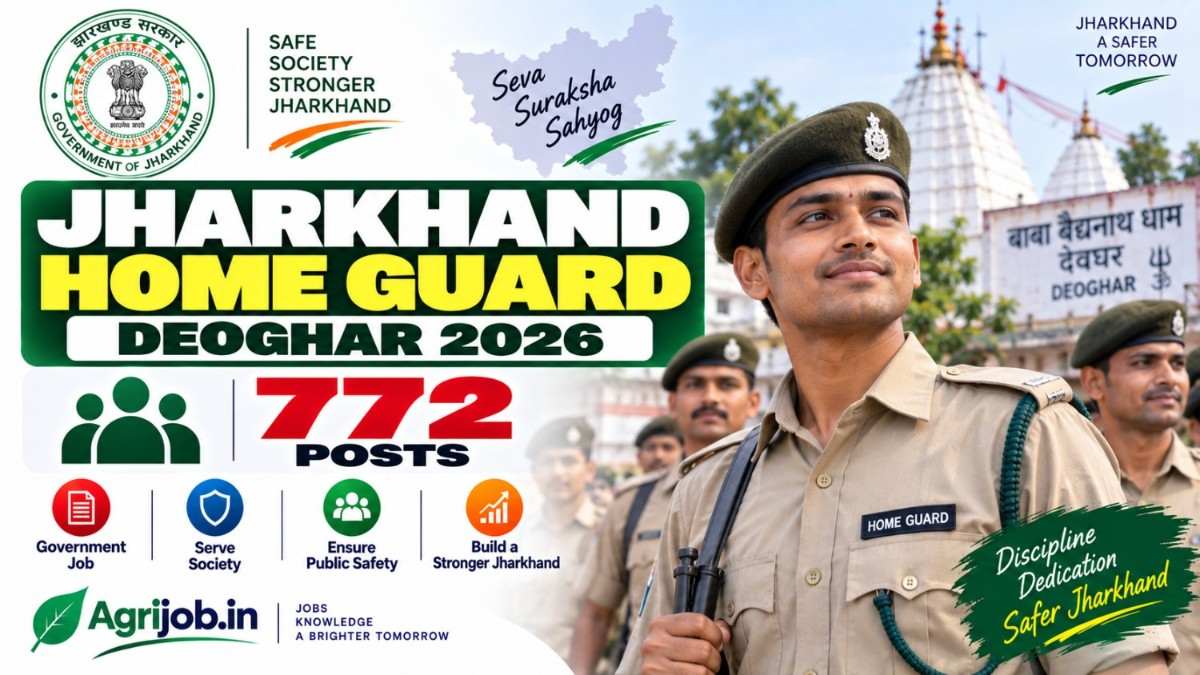 Jharkhand Home Guard Deoghar 2026 – 772 Posts