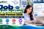 Job Application Email Format 2026