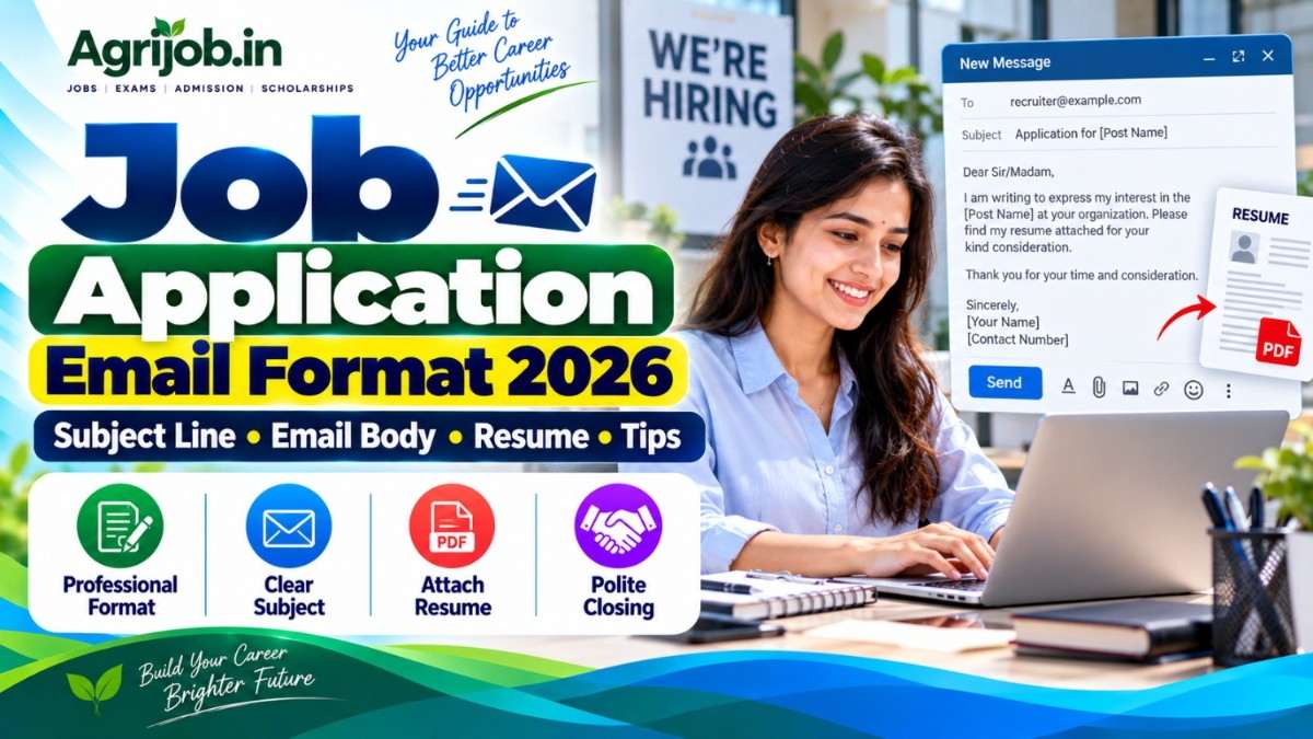 Job Application Email Format 2026