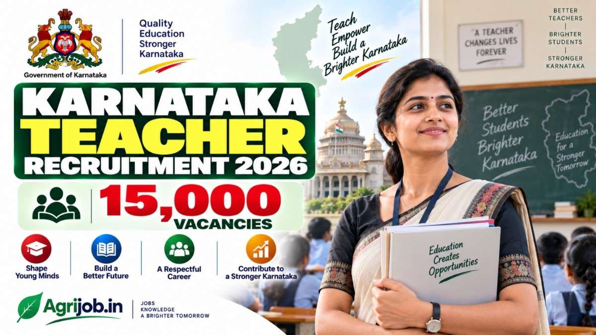Karnataka Teacher Recruitment 2026 – 15,000 Vacancies