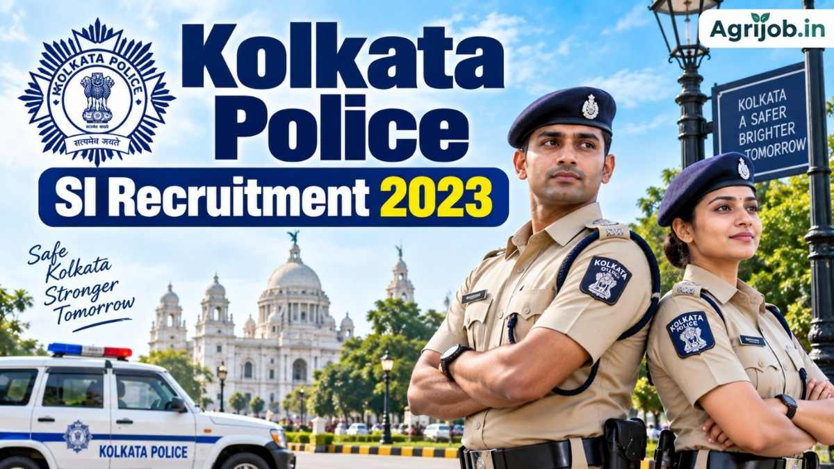 Kolkata Police SI Recruitment 2023