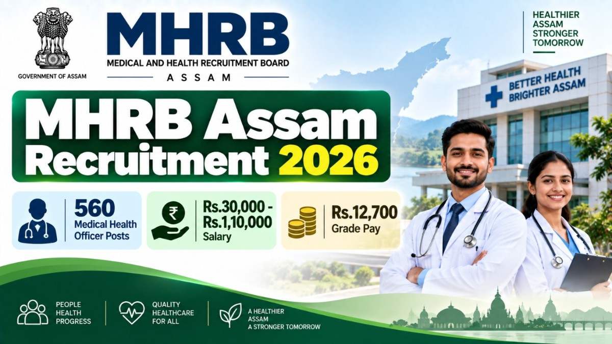 MHRB Assam Recruitment 2026
