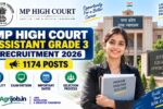 MP High Court Assistant Grade 3 Recruitment 2026 – 1174