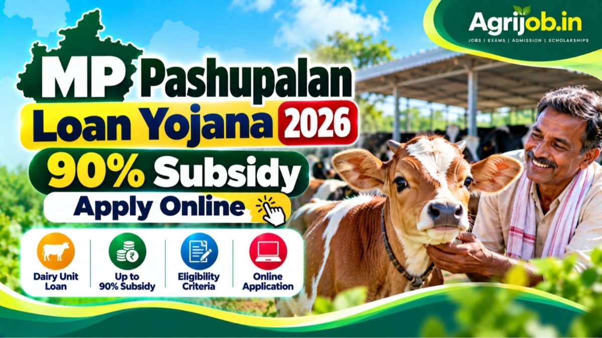 MP Pashupalan Loan Yojana 2026 – 90% Subsidy, Apply Online