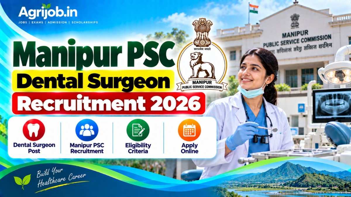 Manipur PSC Dental Surgeon Recruitment 2026