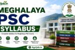Meghalaya PSC Syllabus