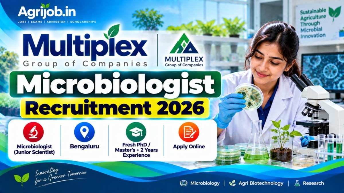 Multiplex Group Microbiologist Recruitment 2026