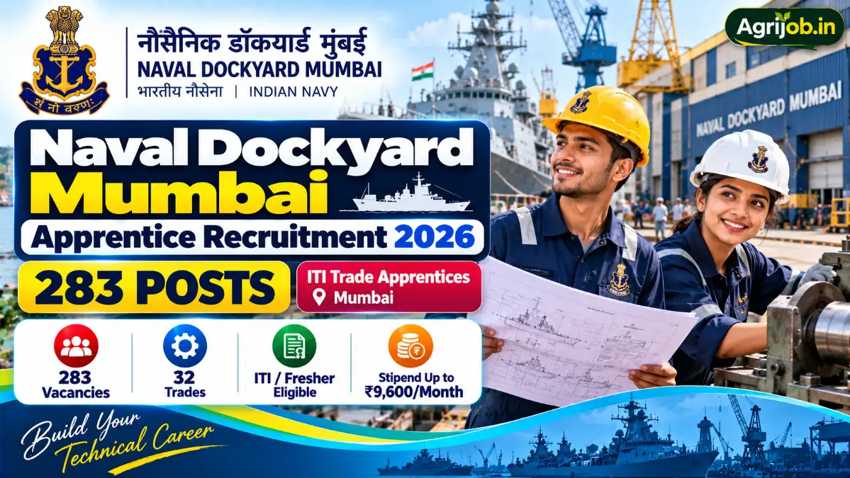 Naval Dockyard Mumbai Apprentice 2026