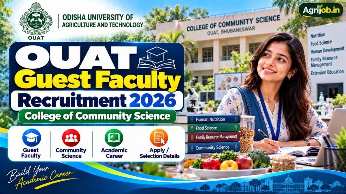 OUAT Guest Faculty Recruitment 2026