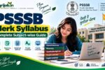 PSSSB Clerk Syllabus 2026