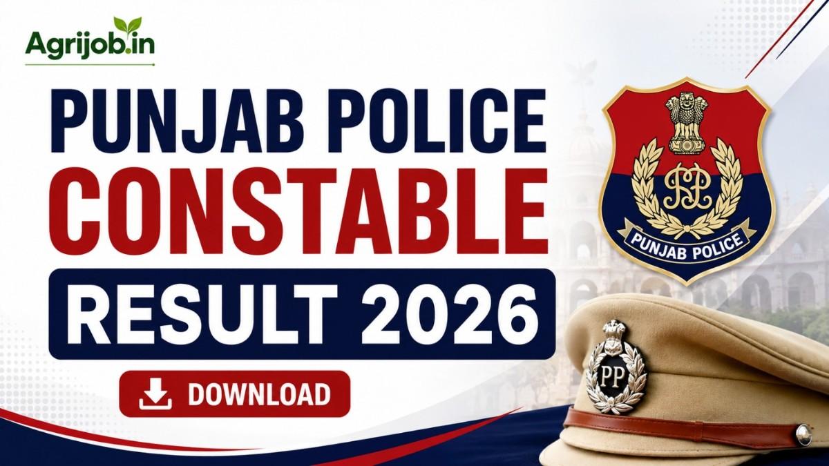 Punjab Police Constable Result 2026 – Download