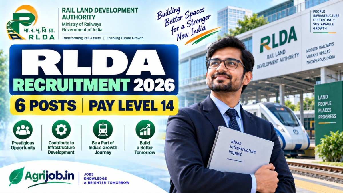 RLDA Recruitment 2026 – 6 Posts, Pay Level 14