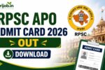 RPSC APO Admit Card 2026 Out – Download