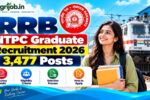 RRB NTPC Graduate 2026 – 3477 Posts