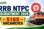 RRB NTPC Recruitment 2026 – 5165 Vacancies
