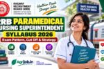 RRB Paramedical Nursing Superintendent Syllabus 2026 – Exam Pattern, Cut Off & Strategy