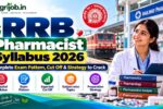 RRB Pharmacist Syllabus 2026