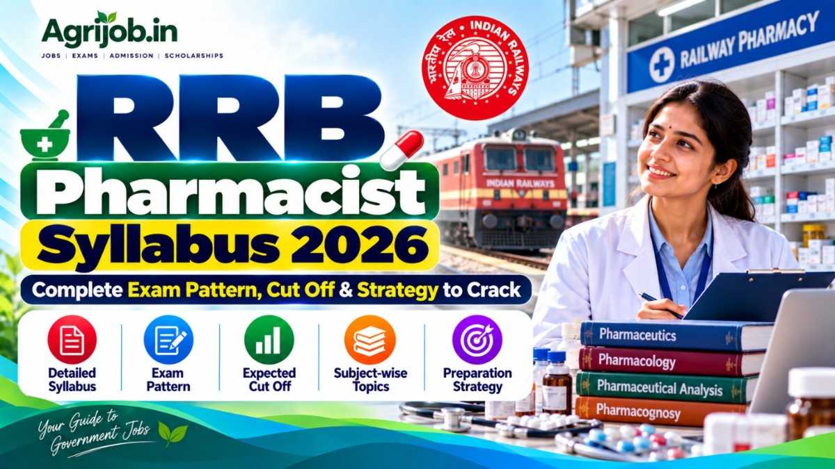 RRB Pharmacist Syllabus 2026
