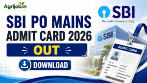 SBI PO Mains Admit Card 2026 – Download