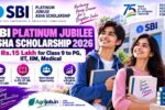 SBI Platinum Jubilee Asha Scholarship 2026