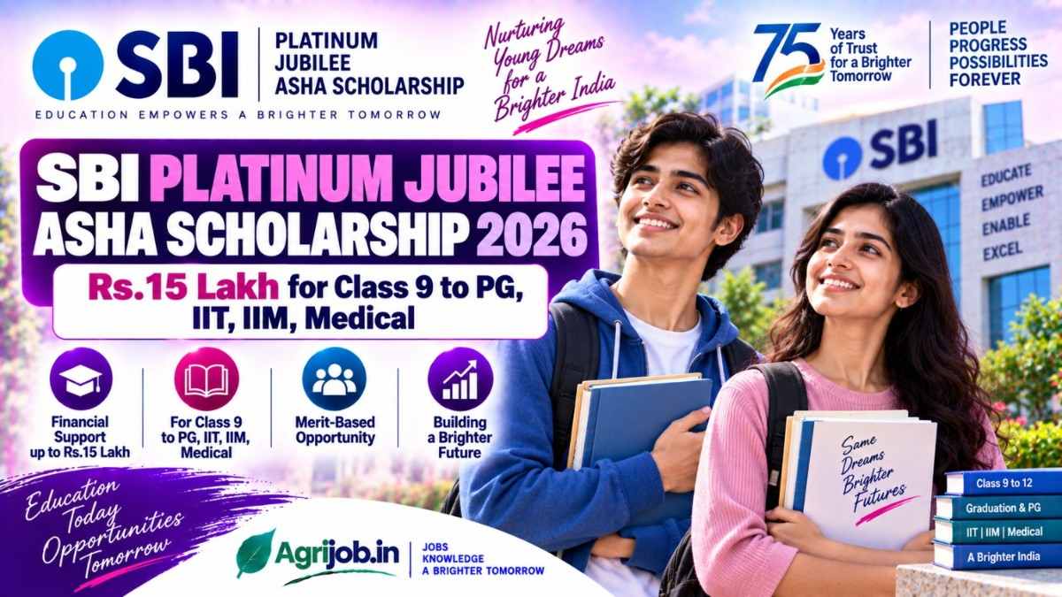 SBI Platinum Jubilee Asha Scholarship 2026
