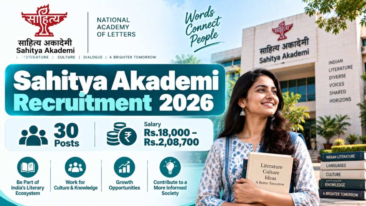 Sahitya Akademi Recruitment 2026