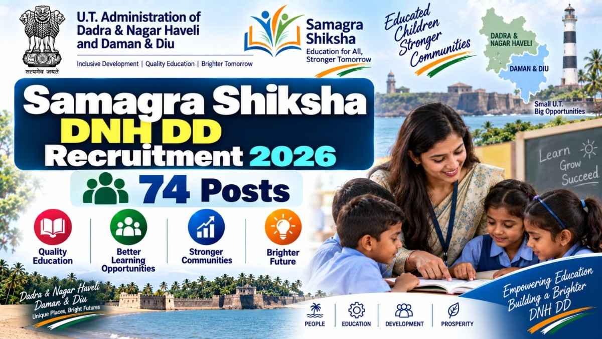 Samagra Shiksha DNH DD Recruitment 2026