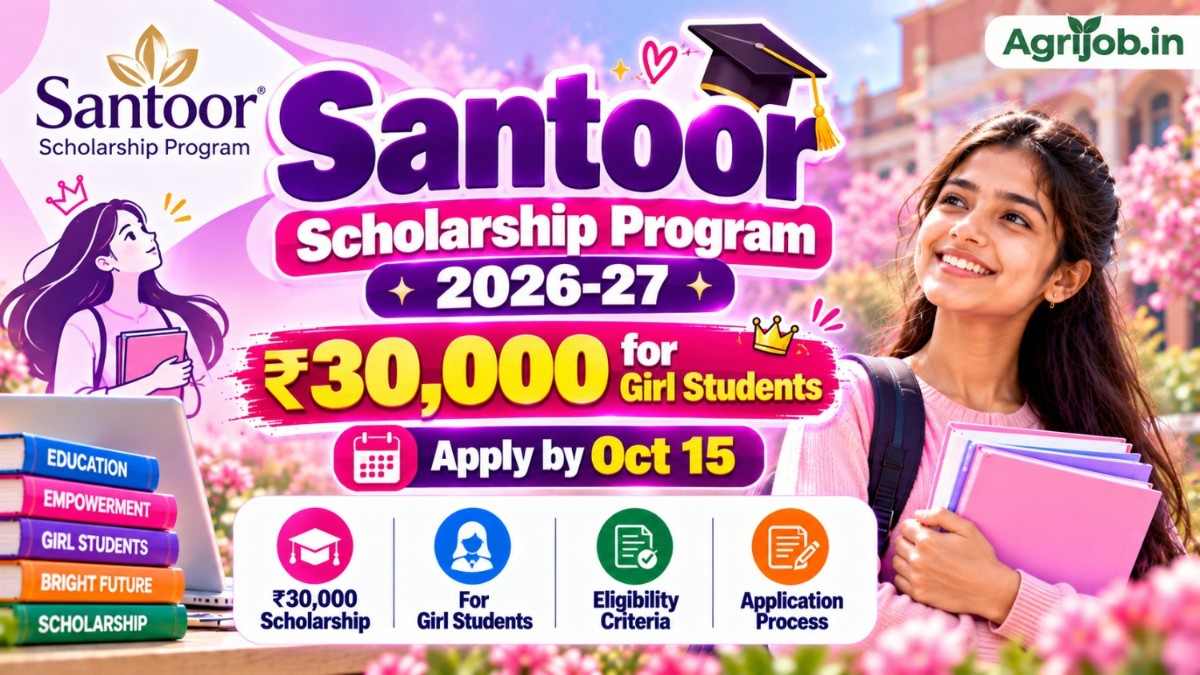 Santoor Scholarship Program 2026-27