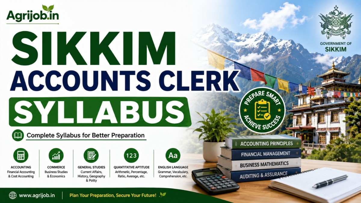 Sikkim Accounts Clerk Syllabus
