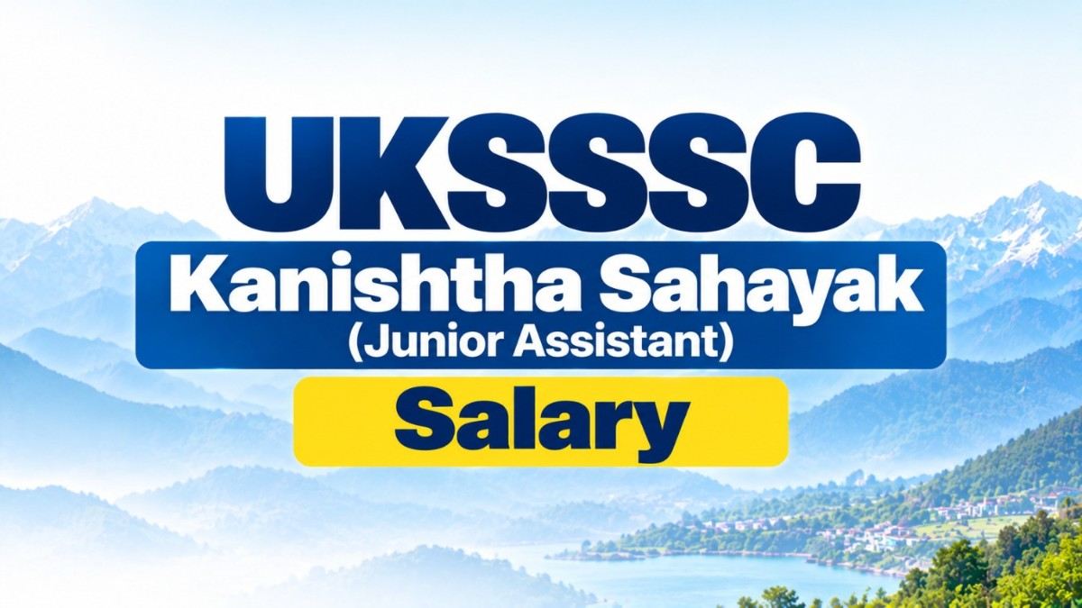 UKSSSC Kanishtha Sahayak Salary 2026