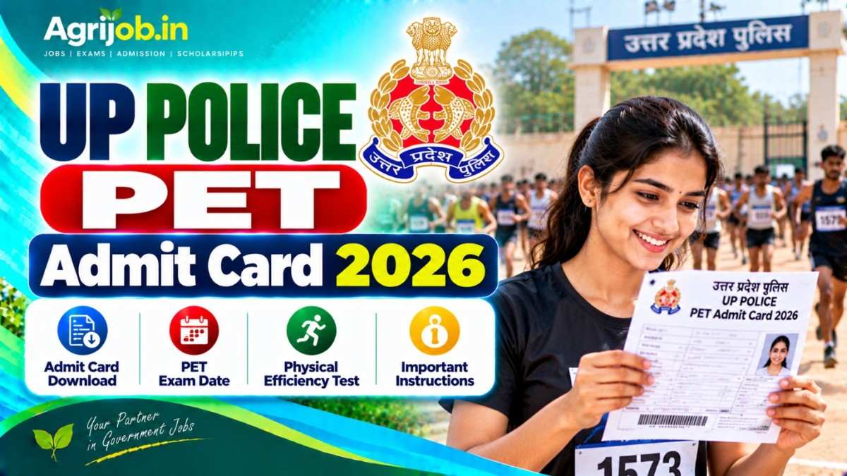 UP Police PET Admit Card 2026