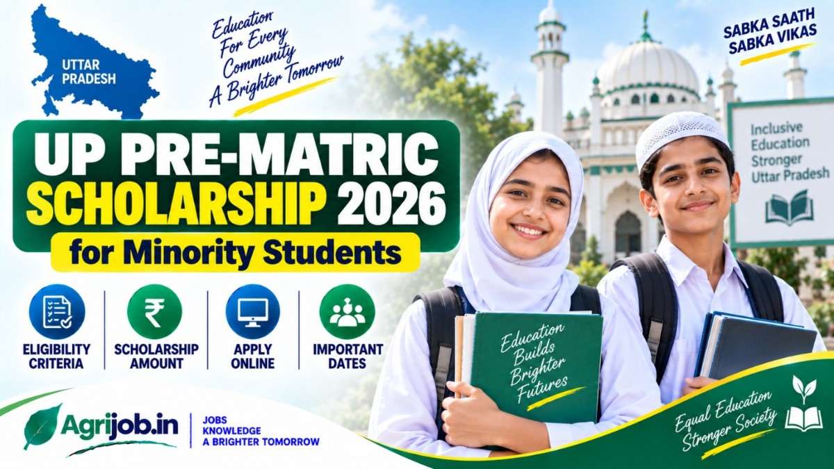 UP Pre-Matric Scholarship 2026 for Minority Students