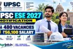 UPSC ESE 2027 Notification – 480 Vacancies