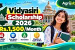 Vidyasiri Scholarship 2026 – Rs.1,500Month