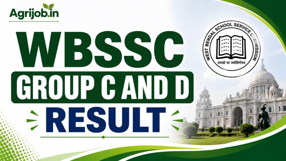 WBSSC Group C and D Result 2026
