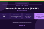 ANGRAU Research Associate Recruitment 2026 Notification Banner - agrijob.in