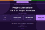 CSIR-CIMAP Project Associate Recruitment 2026 Notification Banner – agrijob.in