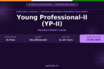 ICAR CISH Young Professional Recruitment 2026 Notification Banner – agrijob.in