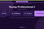 ICAR DPR Young Professional Recruitment 2026 Notification Banner – agrijob.in