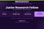 ICAR-IARI JRF Recruitment 2026 Notification Banner – agrijob.in