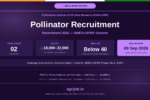 ICAR IIOPR Pollinator Recruitment 2026 Notification Banner – agrijob.in