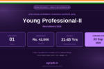IVRI Young Professional Recruitment 2026 Notification Banner – agrijob.in
