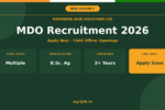 Mahindra MDO Recruitment 2026 Notification Banner – agrijob.in