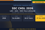 SSC CHSL Recruitment 2026 Notification Banner – agrijob.in