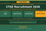TNPSC CTSE Recruitment 2026 Notification Banner – agrijob.in
